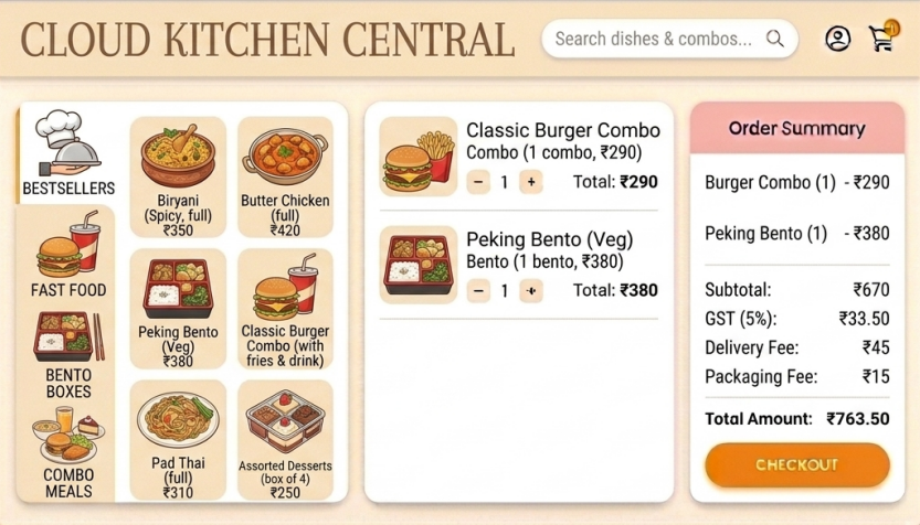 Cloud Kitchen POS