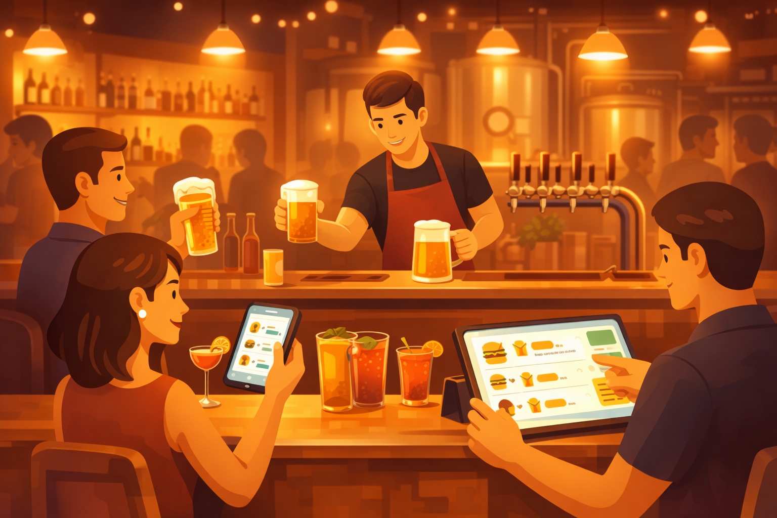 Bar and Brewery