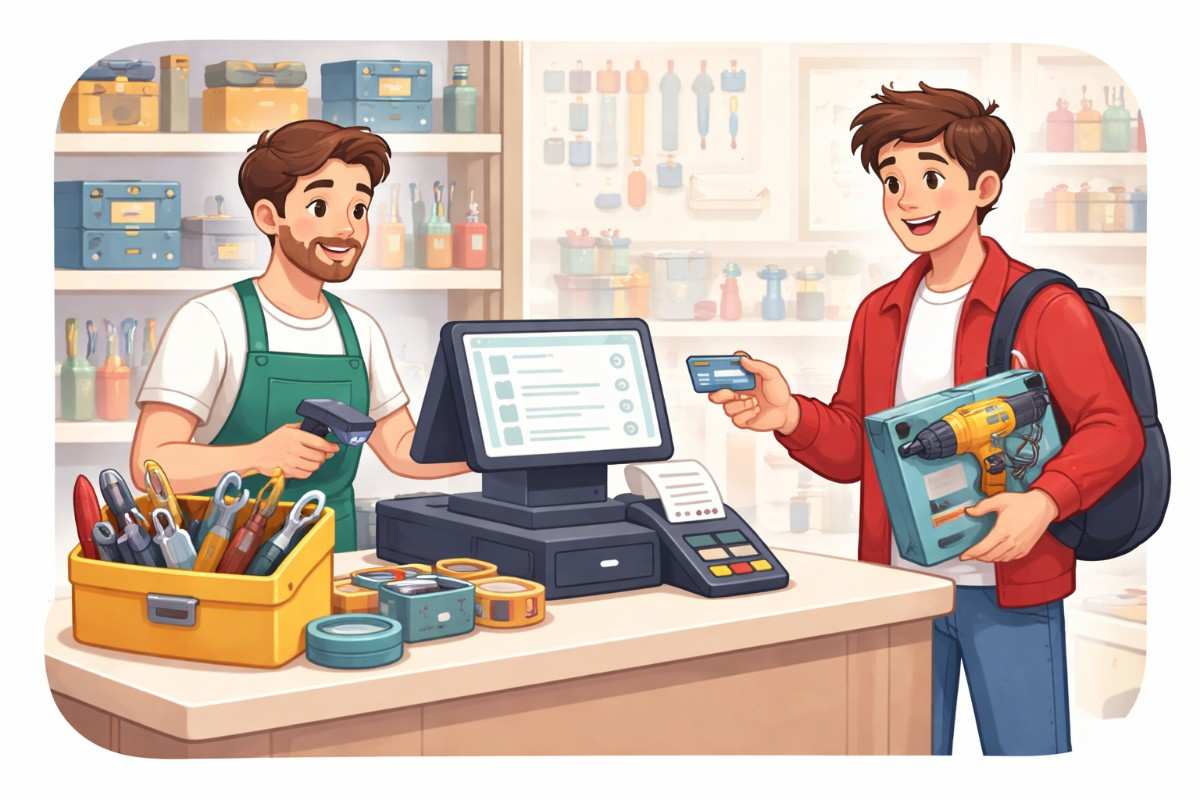 Retail POS Counter